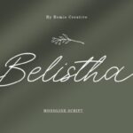 Belistha Font - Featured Image