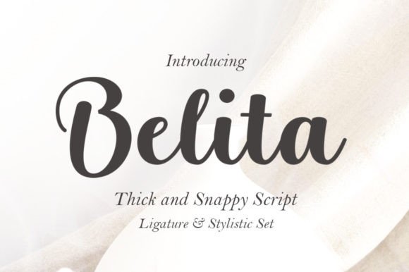 Belita Font - Featured Image