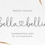 Bella Bellia Font - Featured Image