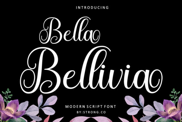 Bella Bellivia Font - Featured Image
