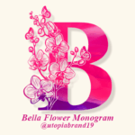 Bella Flower Monogram Font - Featured Image