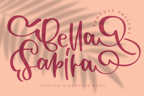 Bella Sapira Font - Featured Image