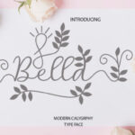 Bella Script Font - Featured Image