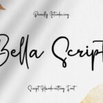 Bella Script Font - Featured Image