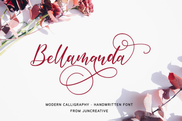 Bellamanda Script Font - Featured Image