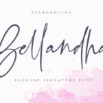 Bellandha Font - Featured Image