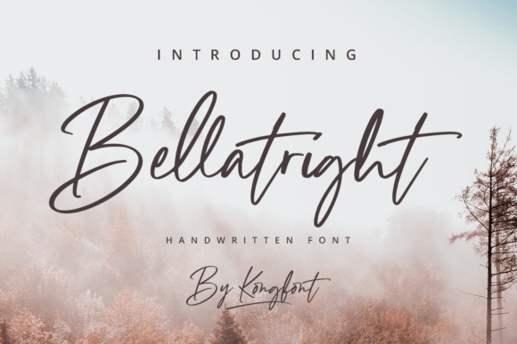 Bellatright Font - Featured Image