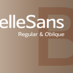 Belle Sans Regular and Oblique Font - Featured Image