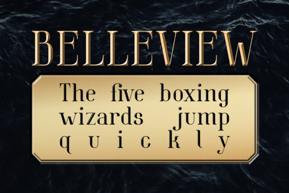 Belleview Font - Featured Image