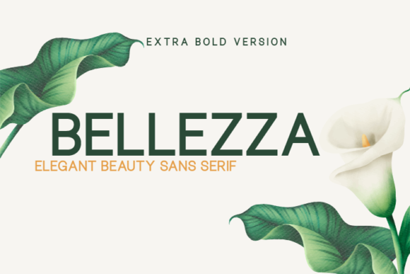 Bellezza Extra Bold Font - Featured Image