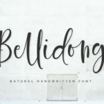Bellidong Font - Featured Image