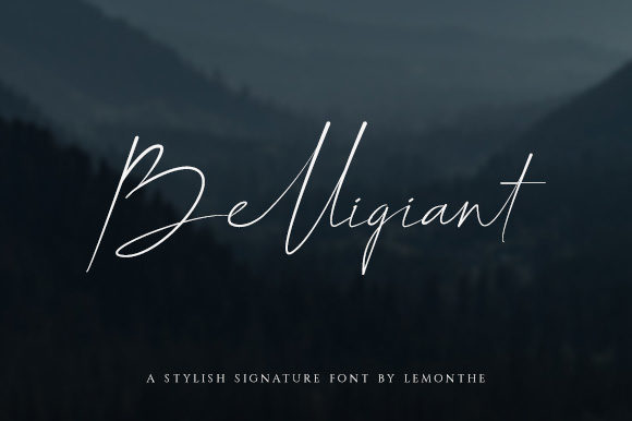 Belligiant Font - Featured Image