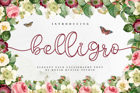 Belligro Font - Featured Image