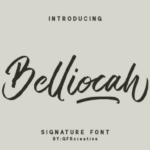 Belliocah Font - Featured Image