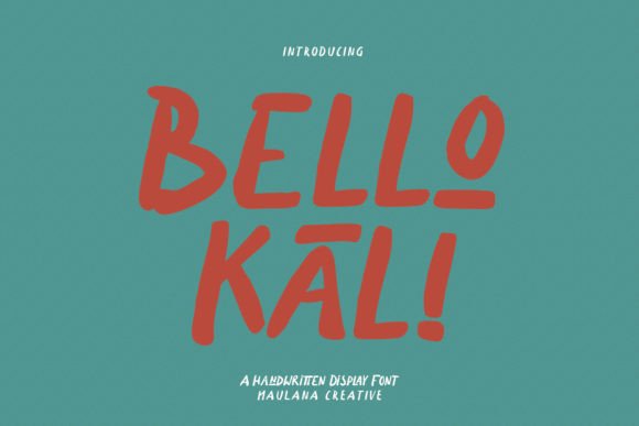 Bellokali Font - Featured Image