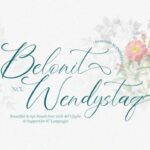 Belonit Wendystaq Font - Featured Image