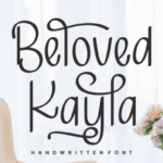 Beloved Kayla Font - Featured Image