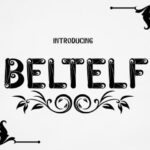 Beltelf Font - Featured Image