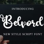 Belvord Font - Featured Image