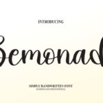 Bemonade Font - Featured Image