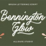 Bennington Glow Font - Featured Image