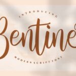 Bentine Script Font - Featured Image