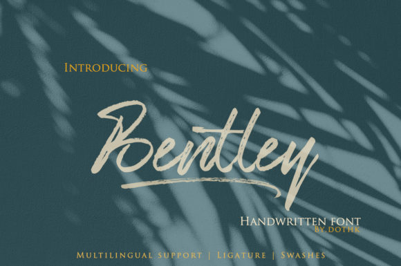 Bentley Script Font - Featured Image