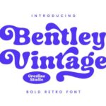Bentley Vintage Font - Featured Image
