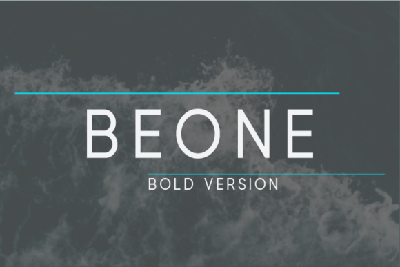 Beone Bold Font - Featured Image