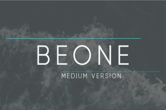 Beone Medium Font - Featured Image