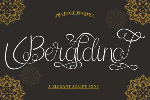 Beraldino Script Font - Featured Image