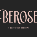 Berose Font - Featured Image