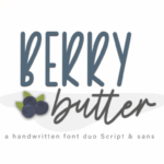 Berry Butter Font - Featured Image