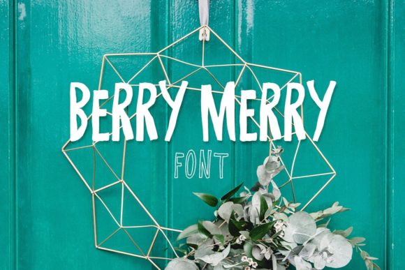 Berry Merry Font - Featured Image