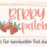 Berry Patch Font - Featured Image