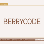 Berrycode Font - Featured Image