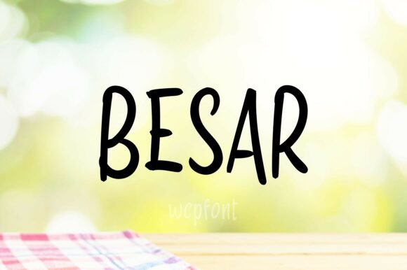 Besar Font - Featured Image