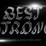 Best Strong Font - Featured Image
