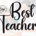 Best Teacher Font - Featured Image