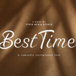 Best Time Font - Featured Image