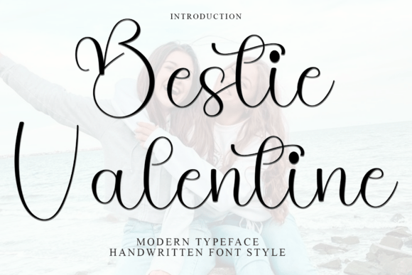 Bestie Valentine Font - Featured Image