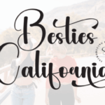 Besties California Font - Featured Image