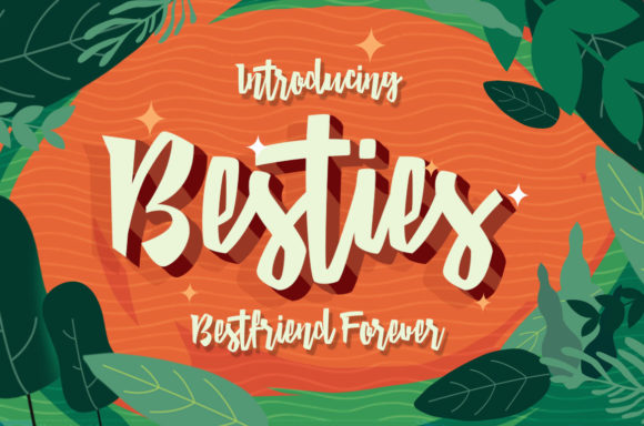 Besties Font - Featured Image