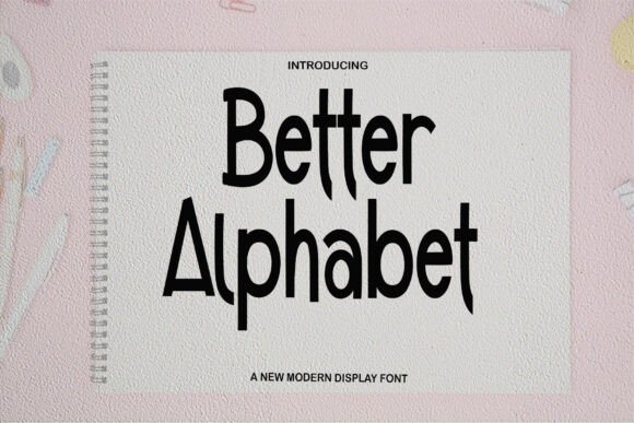 Better Alphabet Font - Featured Image