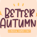 Better Autumn Font - Featured Image