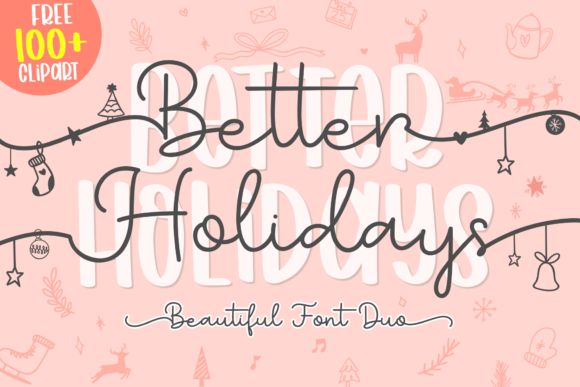 Better Holidays Font - Featured Image