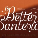 Better Santeria Font - Featured Image