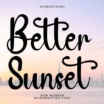 Better Sunset Font - Featured Image