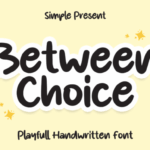 Between Choice Font - Featured Image