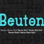 Beuton Font - Featured Image